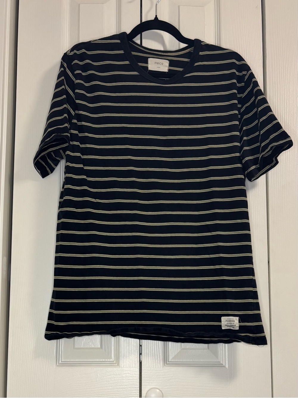 P&Co Striped Tee / size L